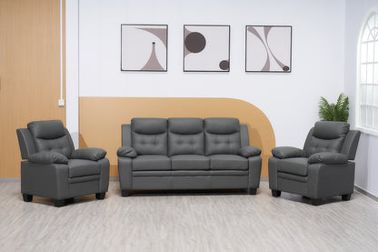 Stylish Stationary Bonded Leather Sofas