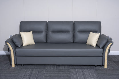 3 Seater Air Leather Sofa Bed