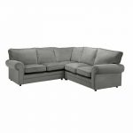grey corner fabric sofa