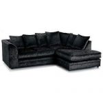 black corner couch