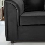 black-fabric-sofa