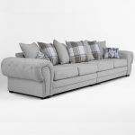 grey-suede-fabric-4-seater-1