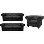 3+2+1-seater-Sofa-Chesterfield-Style-Black-Plush-Velvet-002-1