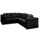 black corner sofa sale