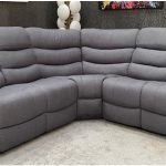 Grey Recliner Corner Sofa