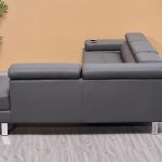 Classic Grey Corner Sofa 2